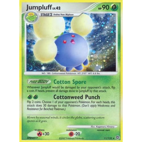 Jumpluff (011/132) Holo Rare Holofoil - Single