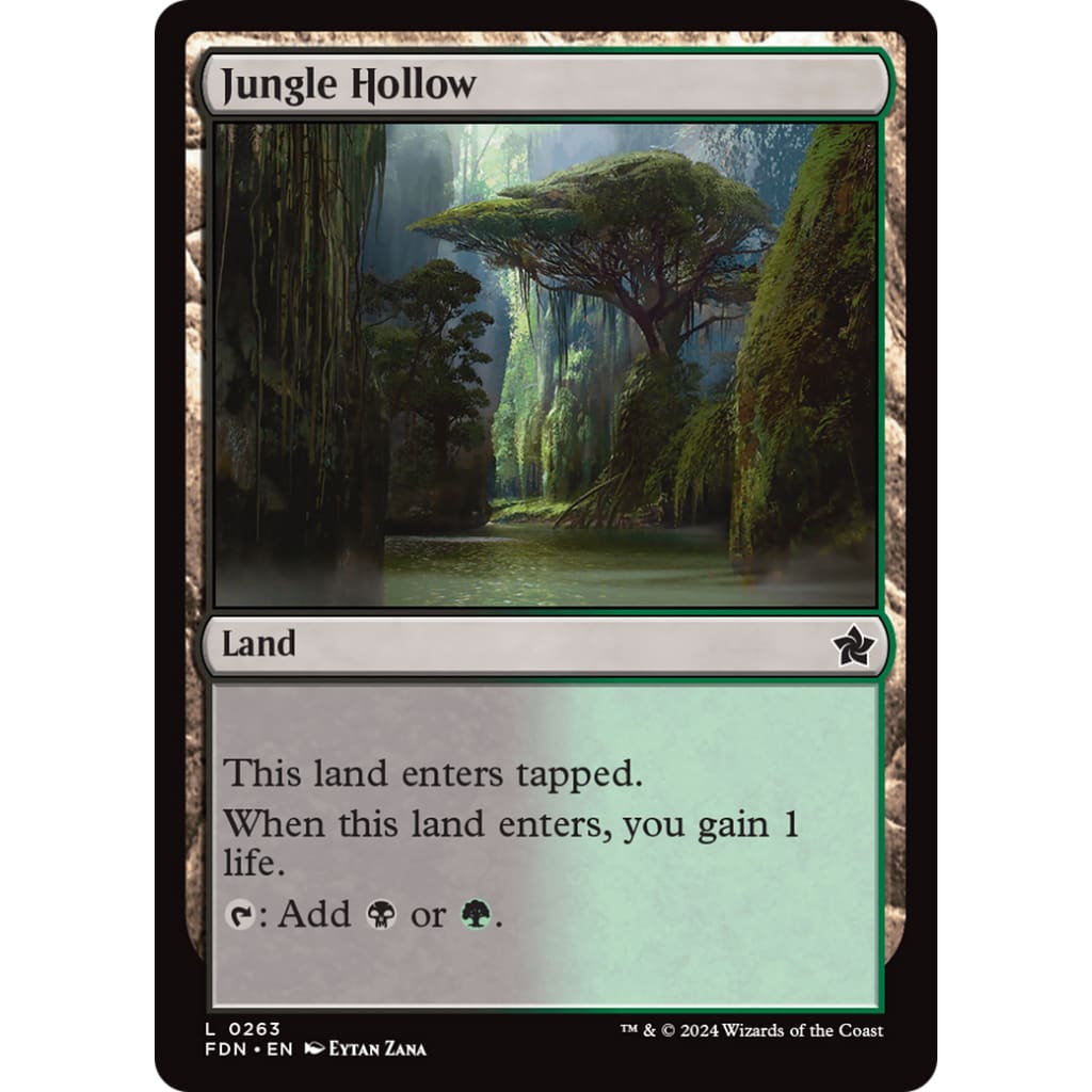 Jungle Hollow (FDN-263) - Single