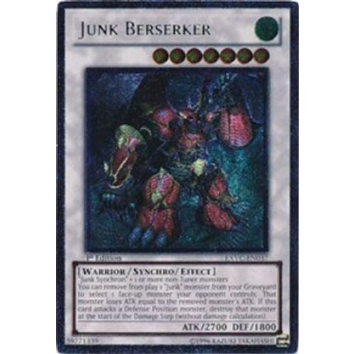 Junk Berserker (UTR) (EXVC-EN037) Ultimate Rare Unlimited