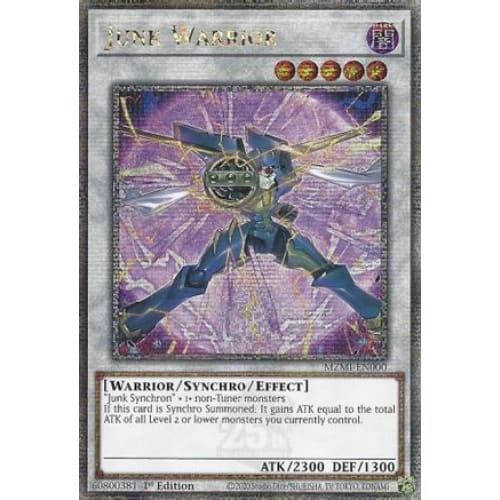 Junk Warrior (Quarter Century Secret Rare) - MZMI-EN000