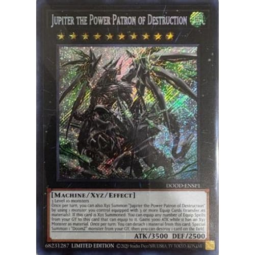 Jupiter the Power Patron of Destruction (SR) (DOOD-ENSP1)