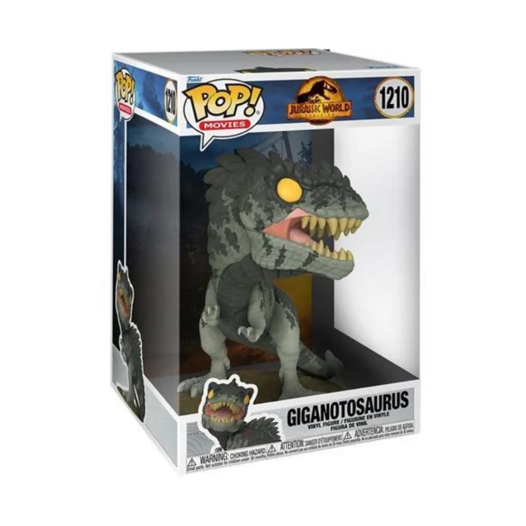 Jurassic World: Dominion Giganotosaurus Jumbo 10-Inch Pop!