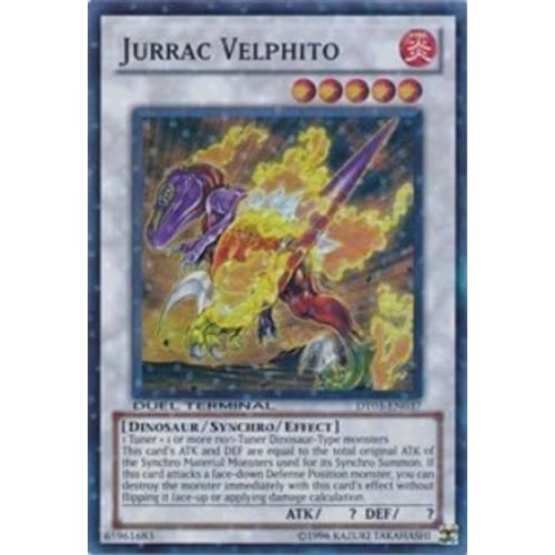 Jurrac Velphito (DT03-EN037) Super Rare Limited - Single