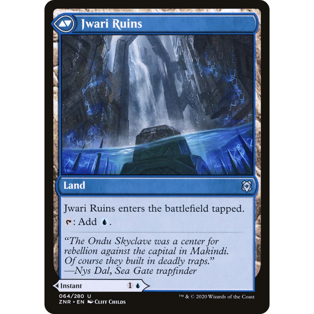 Jwari Disruption // Ruins (ZNR-064) Foil - Single