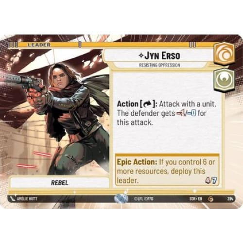 Jyn Erso - Resisting Oppression (Hyperspace) (284) - Spark