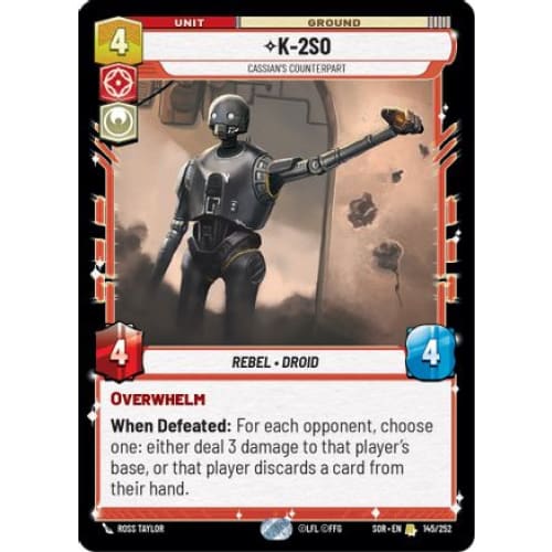 K-2SO - Cassian’s Counterpart (145/252) - Spark