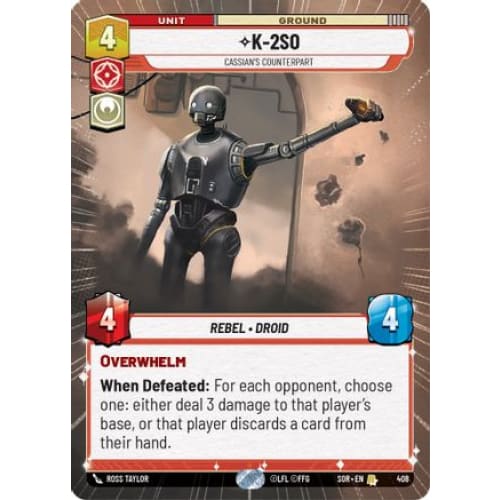 K-2SO - Cassian’s Counterpart (Hyperspace) (408) - Spark