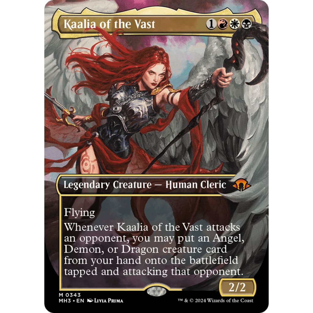 Kaalia of the Vast (MH3-343) (Borderless) Foil - Single