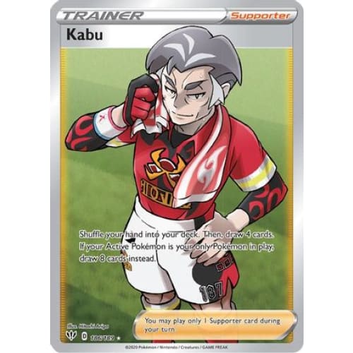 Kabu (186/189) Ultra Rare Holofoil - Single
