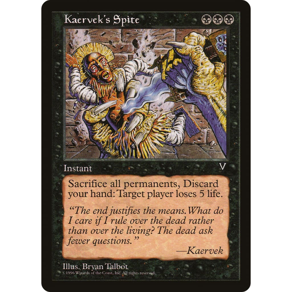 Kaervek’s Spite (VIS-063) - Single