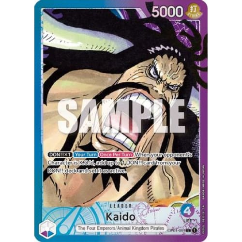 Kaido (061) (Parallel) OP01-061 L Romance Dawn - Single