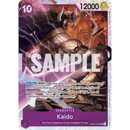 Kaido (094) OP01-094 SR Romance Dawn - Single