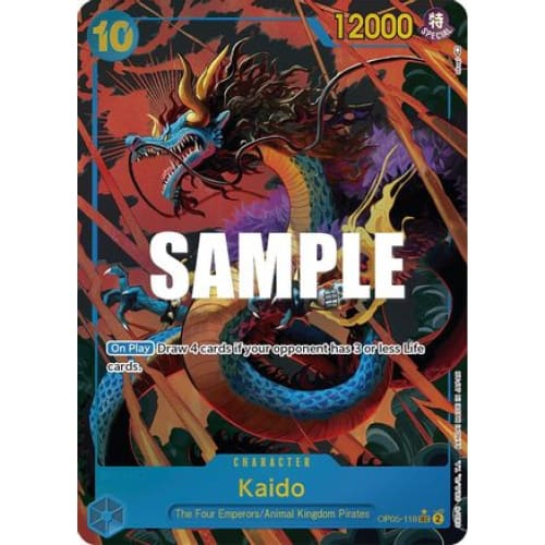 Kaido (118) (Alternate Art) OP05-118 SEC Awakening
