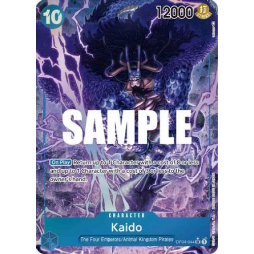 Kaido (Alternate Art) OP04-044 SR Kingdoms of Intrigue Foil