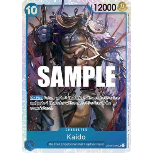 Kaido OP04-044 SR Kingdoms of Intrigue Foil - Single