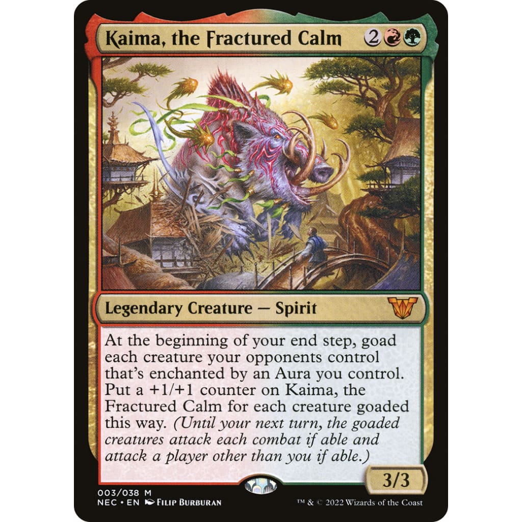 Kaima the Fractured Calm (NEC-003) Foil - Single