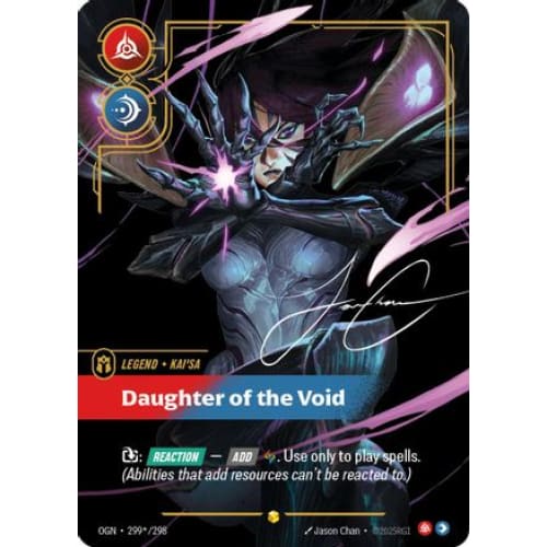Kai’Sa - Daughter of the Void (Signature) (299*/298)