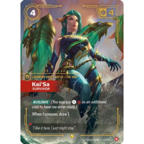 Kai’Sa - Survivor (Alternate Art) (039a/298) - Origins Foil