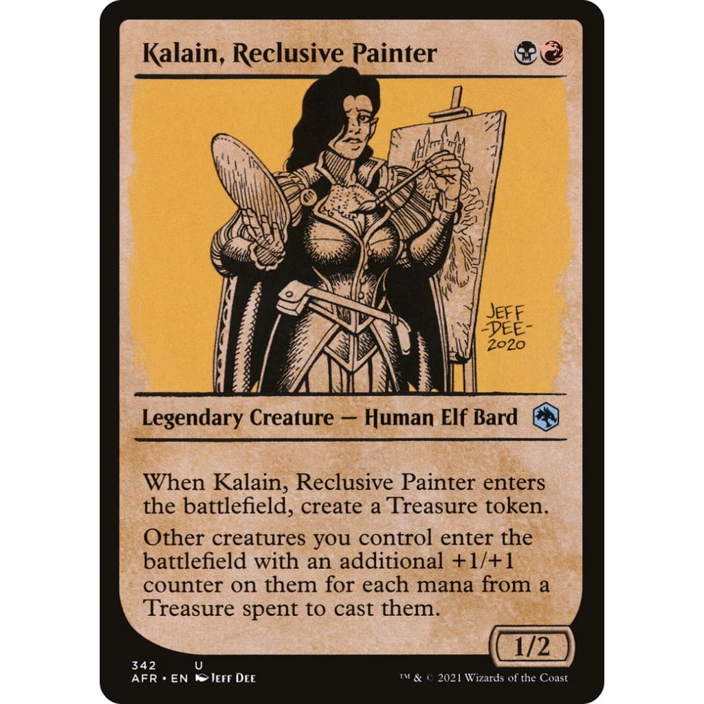 Kalain Reclusive Painter (AFR-342): (Showcase) Foil - Single