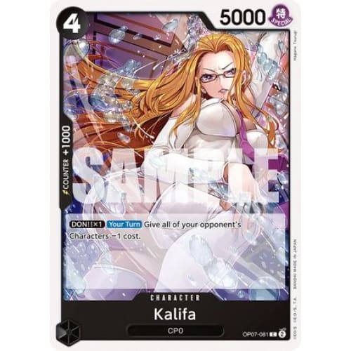 Kalifa OP07-081 C 500 Years in the Future - Single