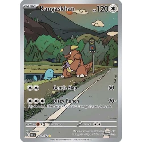 Kangaskhan - 204/182 (204) Illustration Rare Holofoil