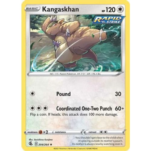 Kangaskhan (204/264) Rare Classic - Single