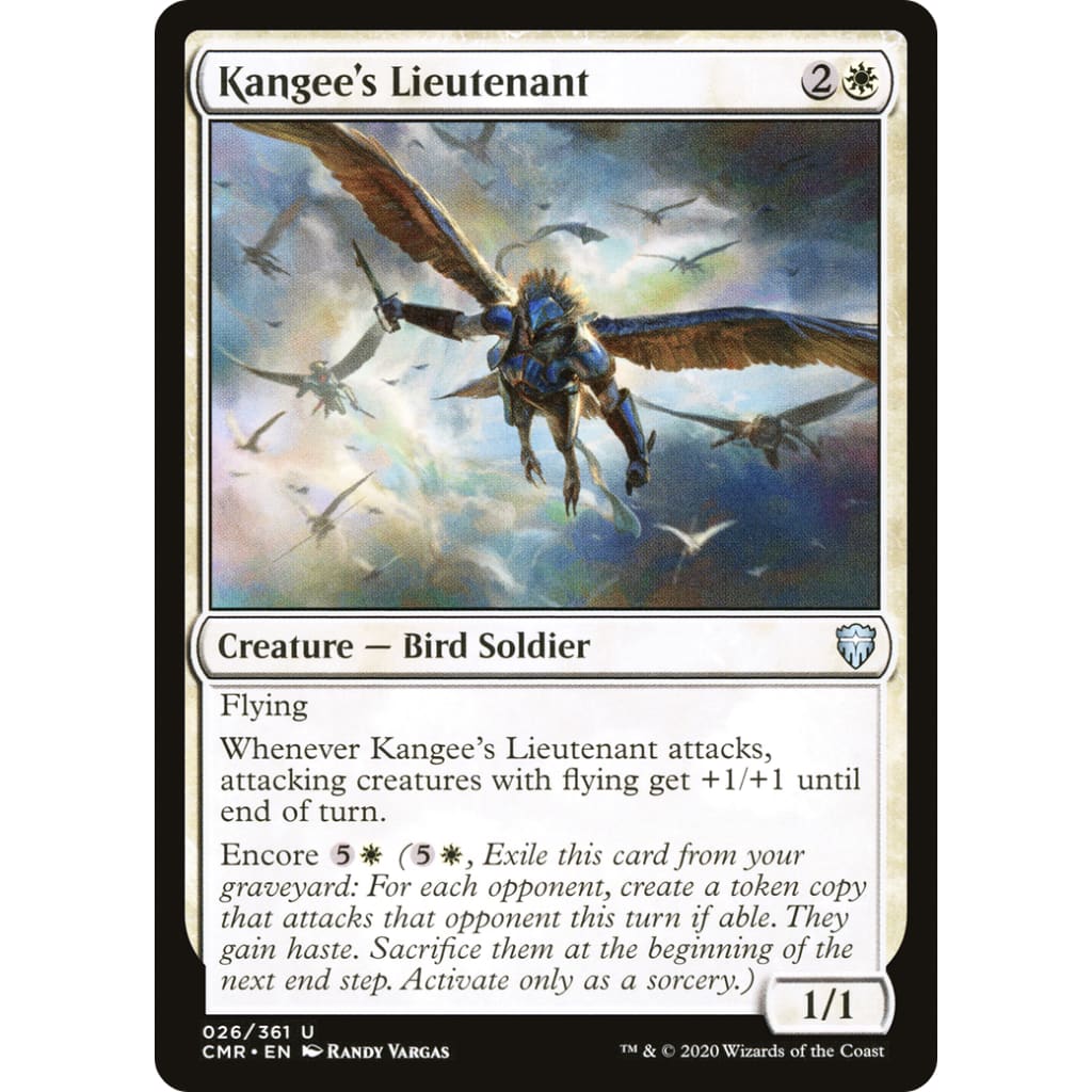 Kangee’s Lieutenant (CMR-026) Foil - Single