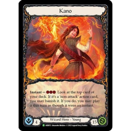 Kano - HER072 (FLESH AND BLOOD: PROMO CARDS) Cold Foil