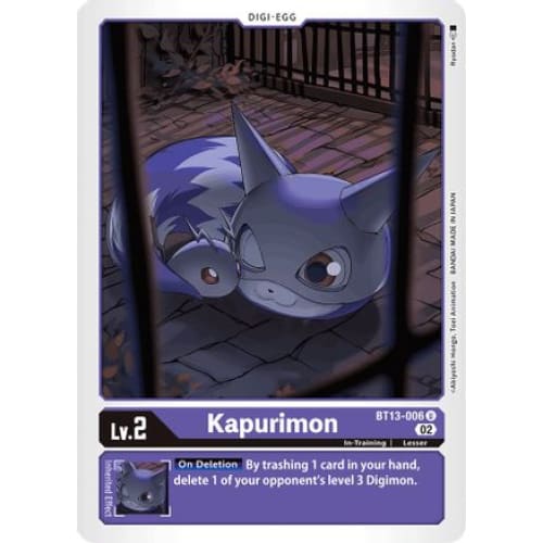 Kapurimon - BT13-006 - Uncommon - Single
