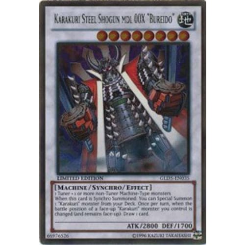 Karakuri Steel Shogun mdl 00X Bureido (GLD5-EN035) Gold