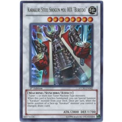 Karakuri Steel Shogun mdl 00X ’Bureido’ (STOR-EN042) Ultra
