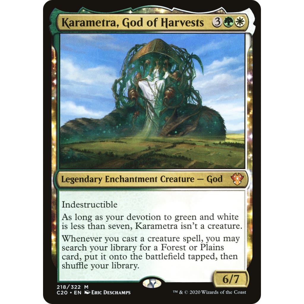 Karametra God of Harvests (C20-218): (nyxtouched) - Single