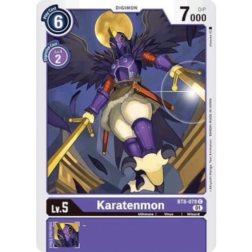Karatenmon - BT8-078 - Common - Single