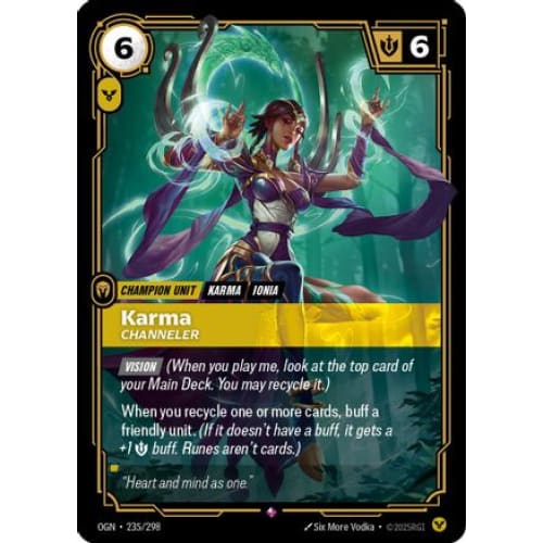 Karma - Channeler (235/298) - Origins Foil - Single