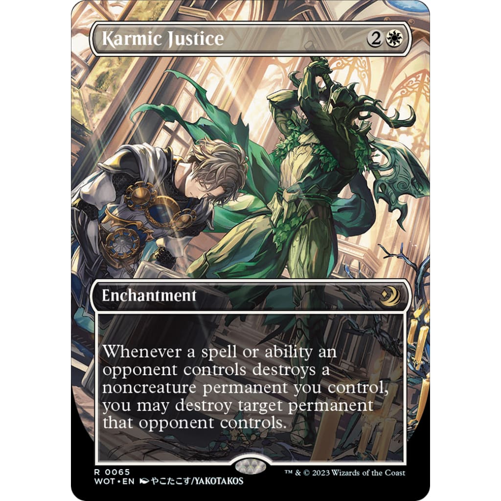 Karmic Justice (WOT-065) (Borderless) - Single