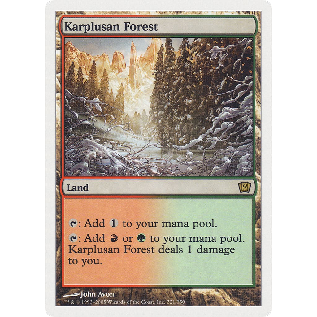 Karplusan Forest (9ED-321) - Single
