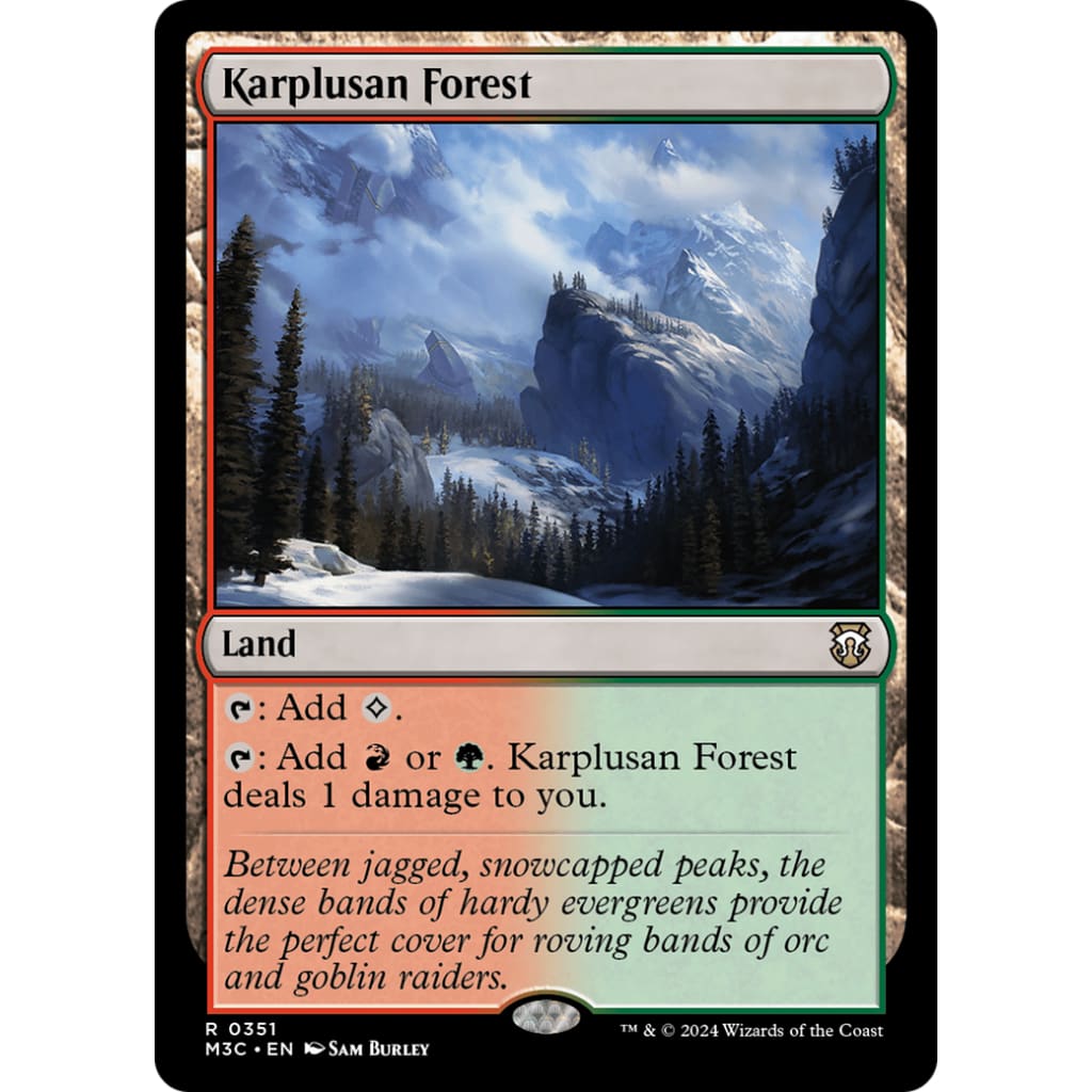 Karplusan Forest (M3C-351) - Single