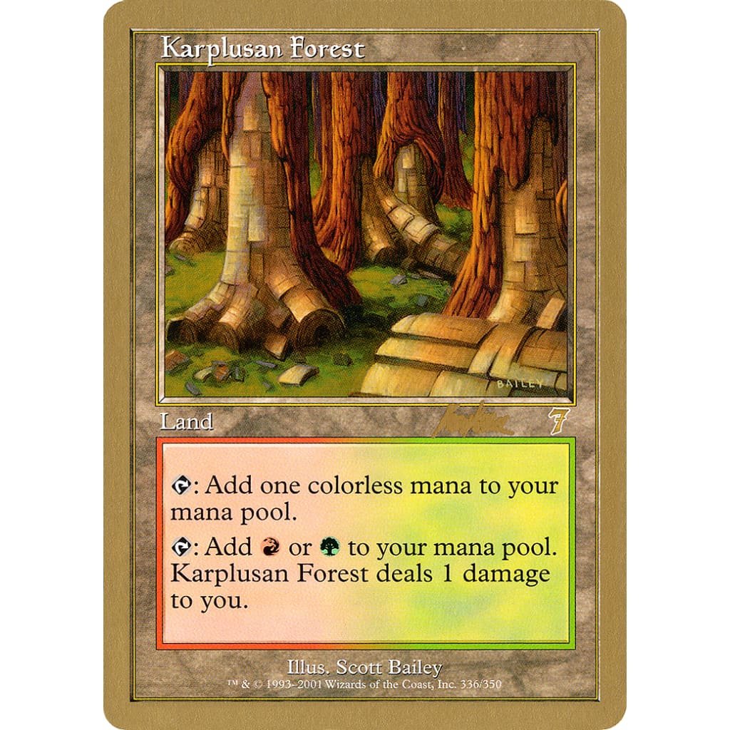 Karplusan Forest (WC02-BK336) - Single