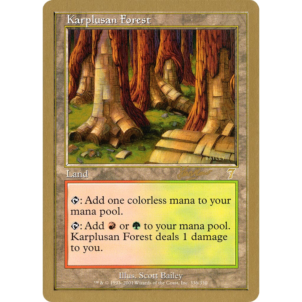 Karplusan Forest (WC02-SHH336) - Single