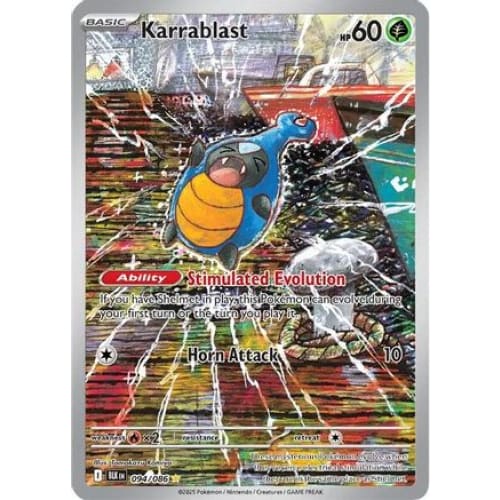 Karrablast - 094/086 (94) Illustration Rare Holofoil