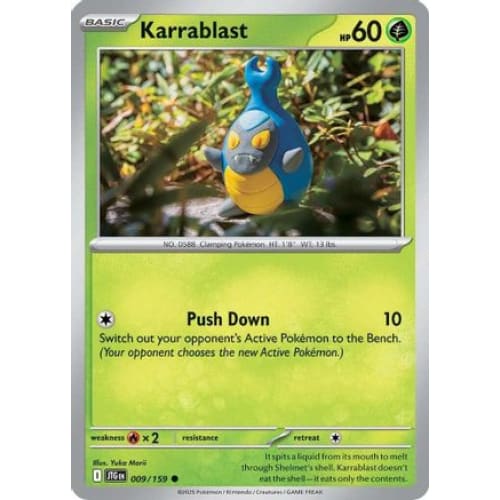 Karrablast (9) Common Reverse Holofoil - Single
