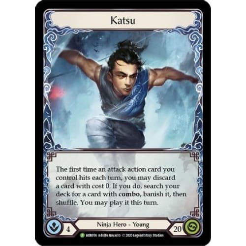 Katsu - HER056 (FLESH AND BLOOD: PROMO CARDS) Cold Foil