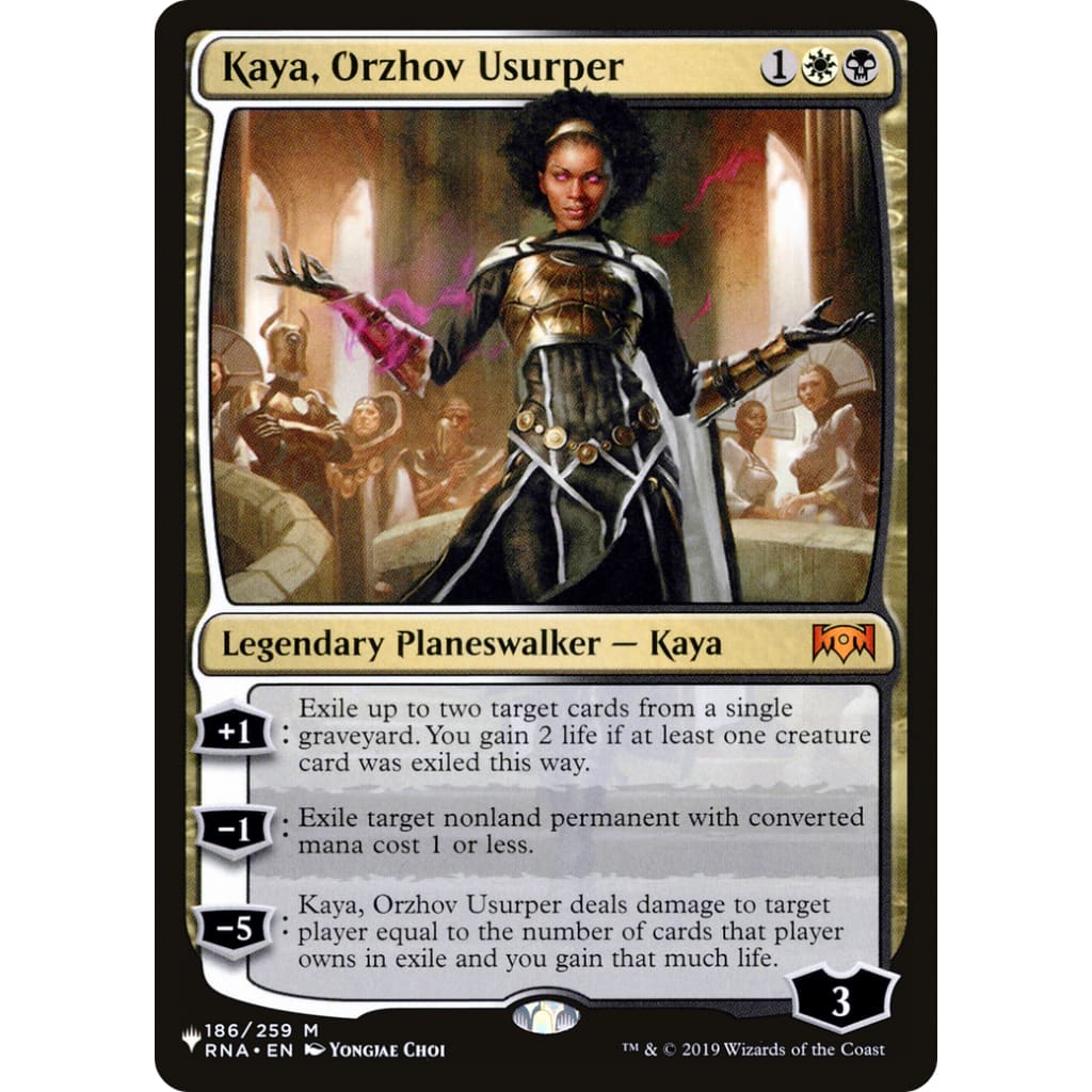 Kaya Orzhov Usurper (PLST-RNA-186) - Single