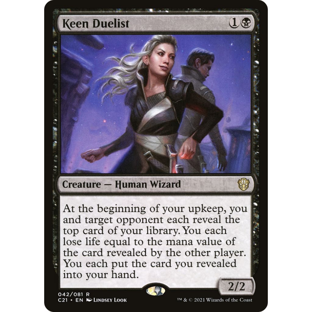 Keen Duelist (C21-042) - Single