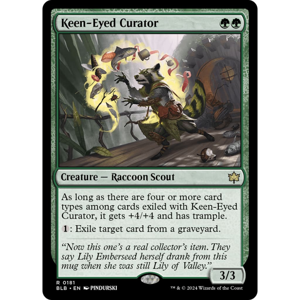 Keen-Eyed Curator (BLB-181) - Single