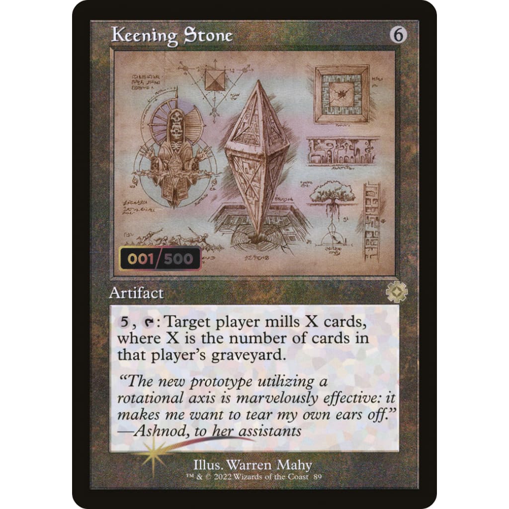Keening Stone (BRR-89Z) Foil - Single