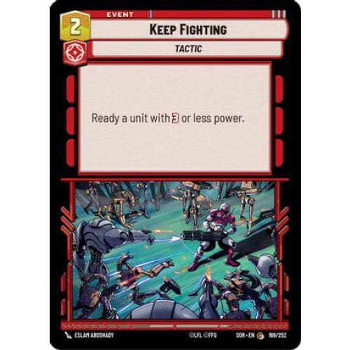 Keep Fighting (169/252) - Spark of Rebellion Foil - Single