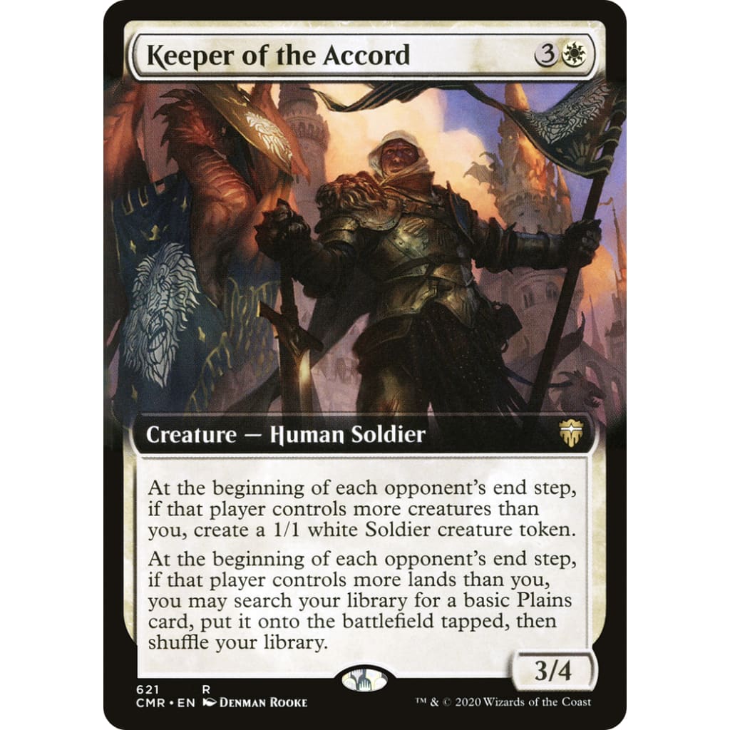 Keeper of the Accord (CMR-621): (Extended Art) - Single