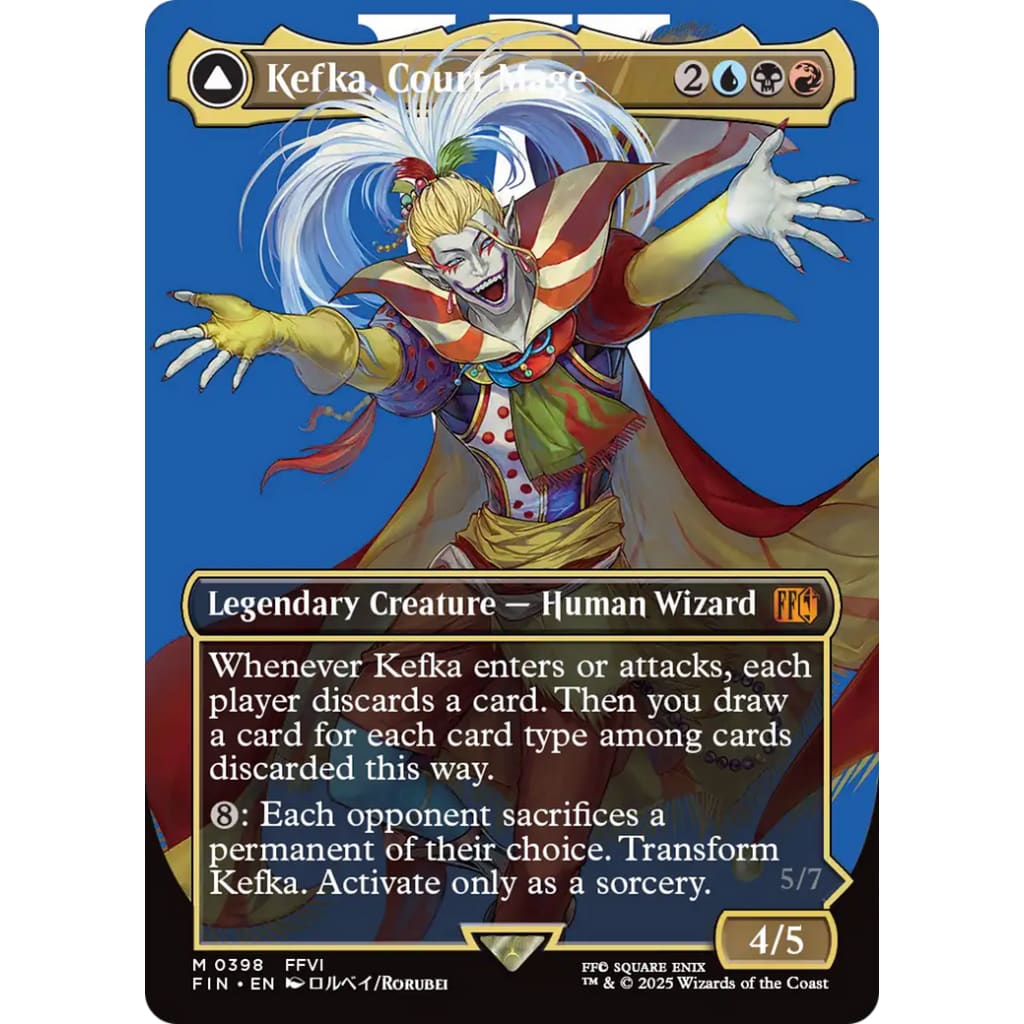 Kefka Court Mage (Borderless) (0398) (FIN-398) - Single