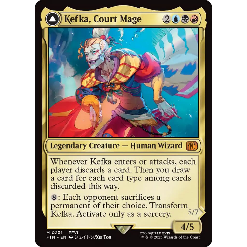 Kefka Court Mage (FIN-231) Foil - Single